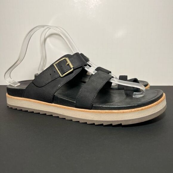 Womens MERRELL Juno Buckle Backstrap Black Sandals / Size 11 - Picture 1 of 8